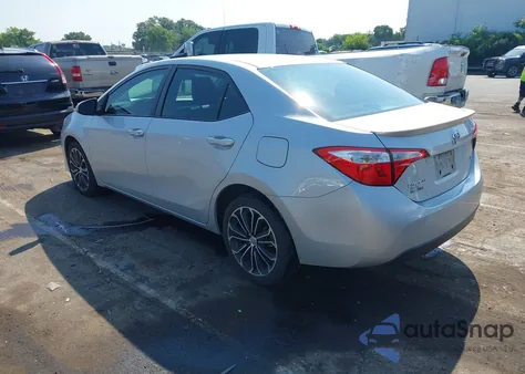 2016 Toyota Corolla S Plus z USA, uszkodzony, nr VIN 2T1BURHE6GC660920